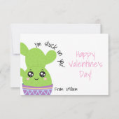 Ich bleibe bei deiner Valentinerkarte. Einladung (Vorderseite)