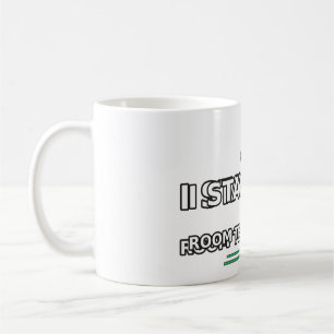 Ich bleibe bei Raumtemperatur ruhig Tasse