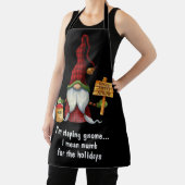 Ich Bleibe Gnome... Ich Gemeine Nummer für die Fer Schürze (InSitu)