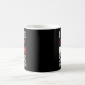 Ich bleibe im Van Lustiger Phasmophobia-Männer-Fra Kaffeetasse (Mittel)