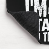 Ich bleibe im Van Phasmophobia Gamer Mann Frau Mousepad (Ecke)