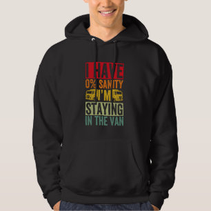 Ich bleibe im Van Phasmophobia Lustiger Gamer Ich Hoodie
