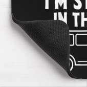 Ich bleibe im Van Phasmophobia Lustiger Gamer Ich Mousepad (Ecke)