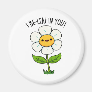 Ich bleibe in deiner sonnigen Blume und einem Leaf Magnet