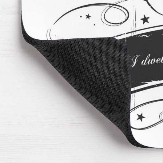 "Ich bleibe in der Möglichkeit " Mousepad (Ecke)