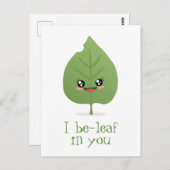 Ich bleibe in dir postkarte (Vorne/Hinten)