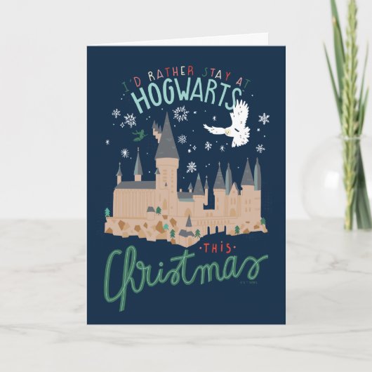 Ich Bleibe lieber zu Weihnachten auf Hogwarts (Vorderseite)