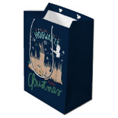 Ich Bleibe lieber zu Weihnachten auf Hogwarts Mittlere Geschenktüte (Rückseite Schrägansicht)