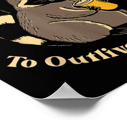 Ich Bleibe nur, mich zu bemühen, meine Feinde zu ü Poster (Ecke)