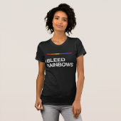 ICH BLEIBE RAINBOWS T-Shirt (Vorne ganz)