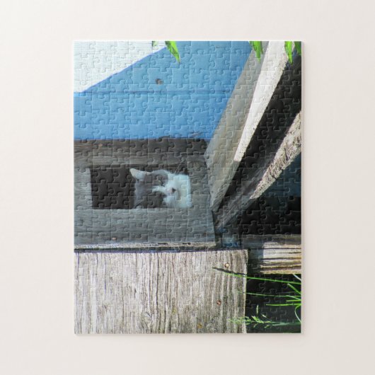 Ich bleibe rein, danke! von djoneill puzzle (Vertikal)