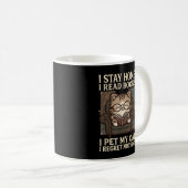Ich bleibe zu Hause Ich lese Bücher Ich streichle Kaffeetasse (VorderseiteRechts)