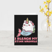 Ich bleiche meine Stinkrinkle Karte (Gelbe Blume)