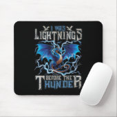 Ich blitzte vor dem Thunder-Fantasiedrache Mousepad (Mit Mouse)