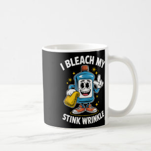 Ich blutete mein stinkfarbenes Shirt Funny Dirty C Kaffeetasse