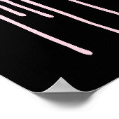 Ich blutete Rosa wegen meiner Schwester Brustkrebs Poster (Ecke)