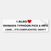 "Ich ♥ Bookoo" Freund Autoaufkleber (Vorne)