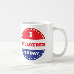 Ich Boulderte Heute Kaffeetasse