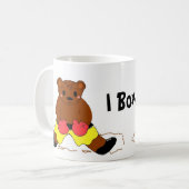 Ich Box - Boxer Bär Kaffeetasse (Vorderseite Links)