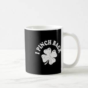 Ich boxe Ck Lustiger St. Patrick's Day Ich kneife  Kaffeetasse