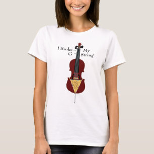 Ich brach meinen G - Schnur (Cello) T-Shirt