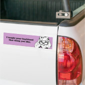 ICH BRACHTE IHREM FREUND BEI, DASS SACHE, DIE SIE AUTOAUFKLEBER (Auf Lkw)