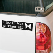 ICH BRAKE FÜR BUTTERFLIS Autoaufkleber (Auf Lkw)