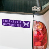 ICH BRAKE FÜR BUTTERFLIS Autoaufkleber (Auf Lkw)