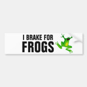 ICH BRAKE FÜR FROGS AUTOAUFKLEBER (Vorne)