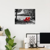 Ich brauche 6 Monate Urlaub - zweimal im Jahr Poster (Heimbüro)