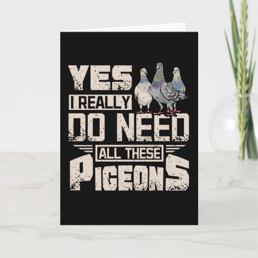 Ich brauche alle Renntauben Karte (Vorderseite)