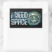 Ich brauche Aufkleber für den Weltraum (Tasche)