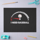 Ich brauche Baseball Seidenpapier (Basteln)