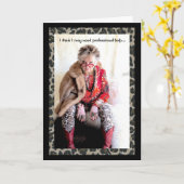 Ich brauche berufliche Hilfe bei der humorvollen K Karte (Gelbe Blume)