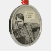 Ich brauche definitiv mehr Bandbreite Ornament Aus Metall (Rechts)