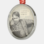 Ich brauche definitiv mehr Bandbreite Ornament Aus Metall (Links)