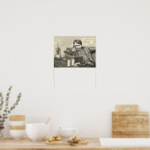 Ich brauche definitiv mehr Bandbreite Poster (Küche)