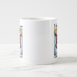 Ich brauche deine Einstellung nicht. Ich habe mein Jumbo-Tasse