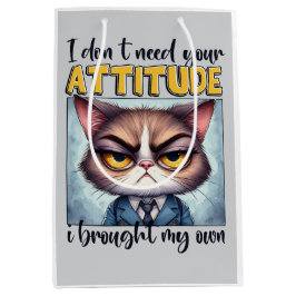 Ich brauche deine Einstellung nicht. Ich habe mein Mittlere Geschenktüte