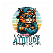 Ich brauche deine Einstellung nicht, ich habe mein