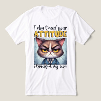 Ich brauche deine Einstellung nicht. Ich habe mein Tri-Blend Shirt