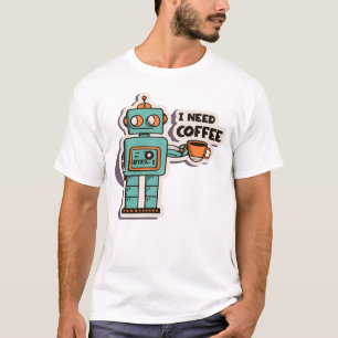 Ich brauche den T - Shirt der Kaffeeerklärung