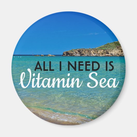 Ich brauche den türkisfarbenen Strand von Vitamin Magnet (Vorne)
