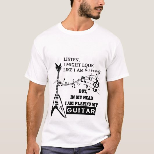 Ich brauche diese Gitarren T-Shirt (Vorderseite)