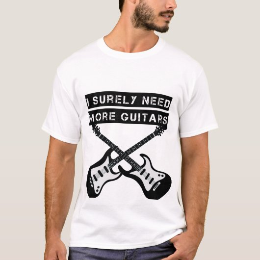 Ich brauche diese Gitarren T-Shirt (Vorderseite)