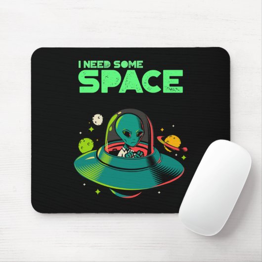 Ich brauche ein bisschen Raumfahrtbewusstsein für  Mousepad (Mit Mouse)