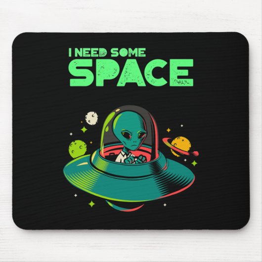 Ich brauche ein bisschen Raumfahrtbewusstsein für Mousepad (Vorne)