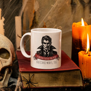 Ich brauche ein frisches Blutvampir Halloween Tasse
