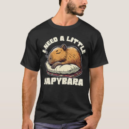 Ich brauche ein kleines Napybara - Funny Capybara T-Shirt