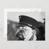 Ich brauche ein Nickerchen: 1923 Postkarte (Vorne/Hinten)